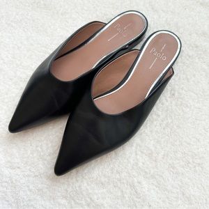 LINEA PAOLO • ayla pointy toe mule size 9